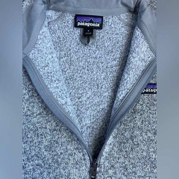Patagonia~Women’s~Better Sweater~ Quarter Zip Fleece~EUC~Birch White~Sz Small - Picture 7 of 12